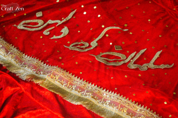 Red Wedding Dupatta