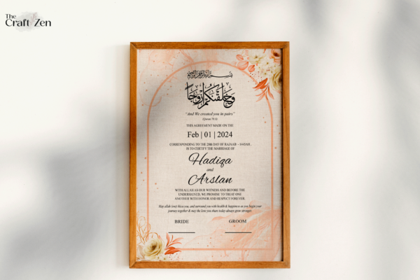 Nikkah Certificate