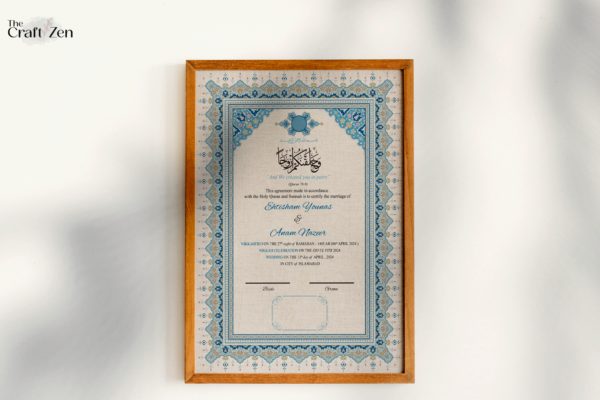 Nikkah Certificate