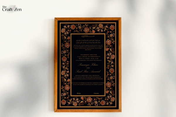 Nikkah Certificate