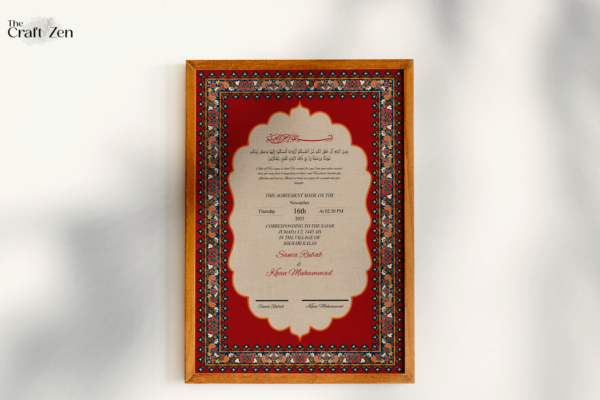 Nikkah Certificate