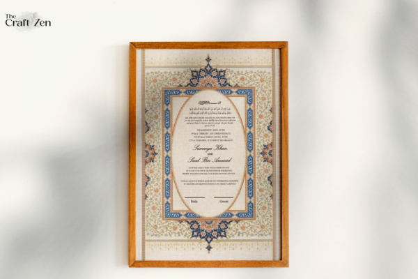 Nikkah Certificate