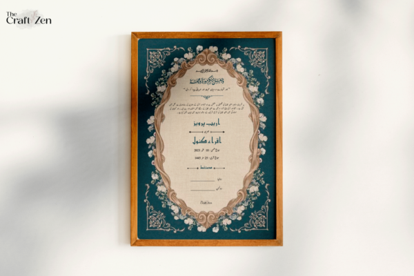 Nikkah Certificate